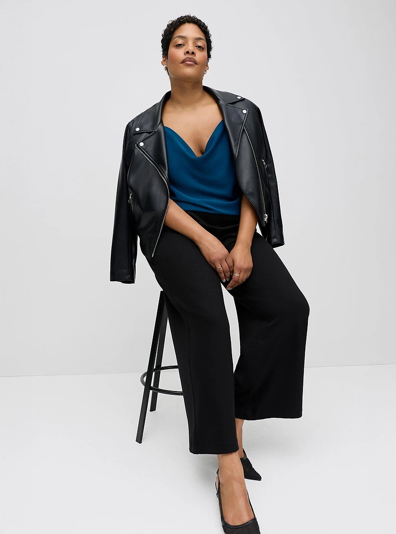 Studio Relaxed Straight High-Rise Pant