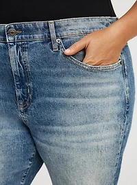 Baggy High-Rise Straight Jean
