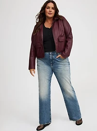 Baggy High-Rise Straight Jean