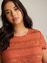 Festi Pieced Lace Top