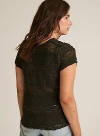 Festi Pieced Lace Top