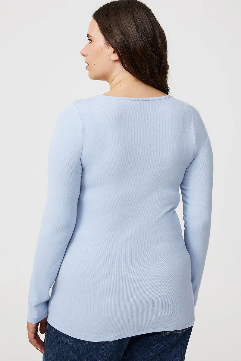Lace Trim Top