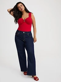 Foxy Shirred O-Ring Tank