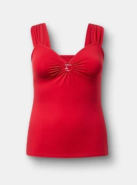 Foxy Shirred O-Ring Tank