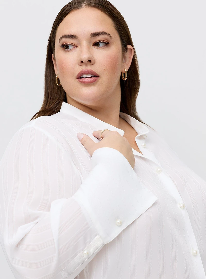 Studio Chiffon French Blouse