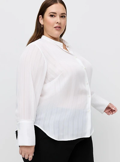 Studio Chiffon French Blouse