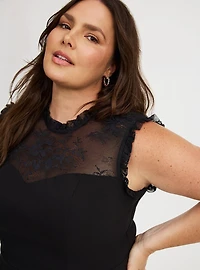 Bengaline Lace Top