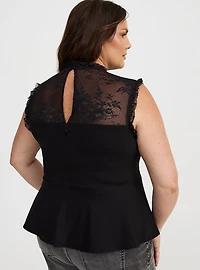 Bengaline Lace Top