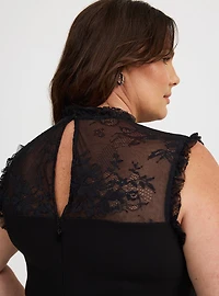 Bengaline Lace Top