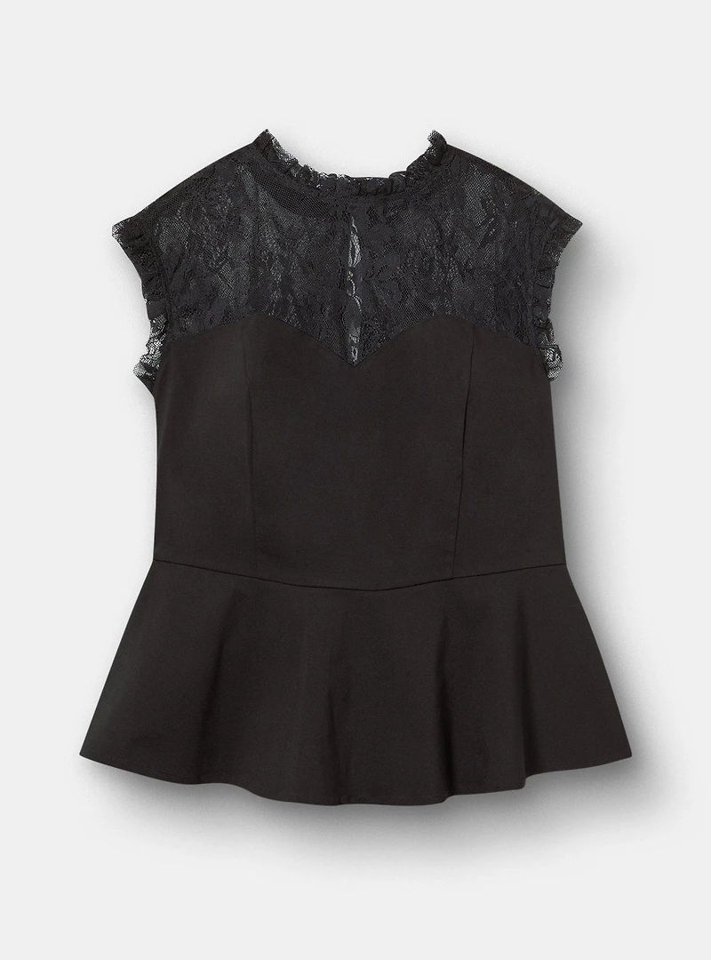 Bengaline Lace Top