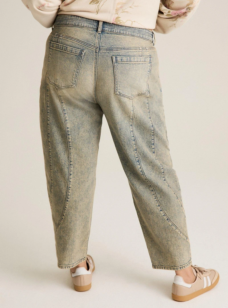 Festi High-Rise Barrel Jean