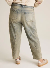 Festi High-Rise Barrel Jean