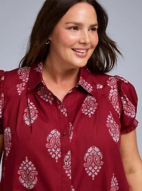 Belle Isle Trapeze Shirt Mini Dress