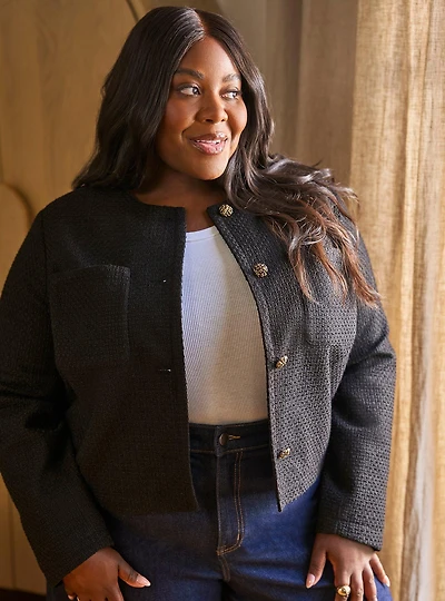 Belle Isle Boxy Structured Jacket