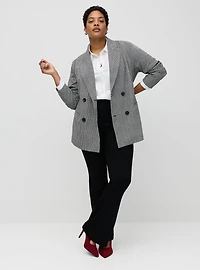 Relaxed Double Breasted Blazer
