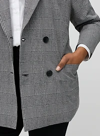 Relaxed Double Breasted Blazer