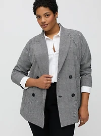 Relaxed Double Breasted Blazer