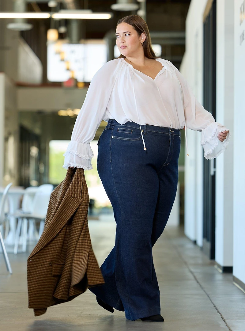 Studio Premium High-Rise Flare Jean