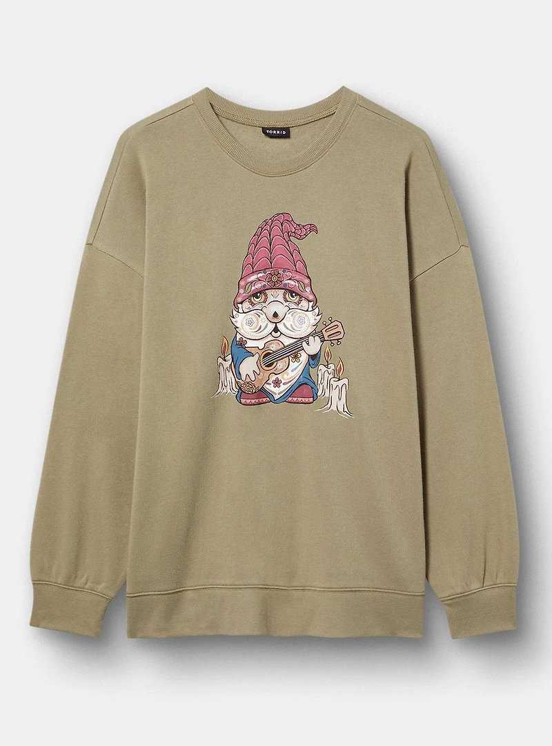 Relaxed Cozy Fleece Sweatshirt