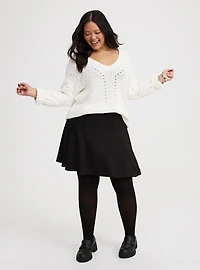 Cable Knit Pullover Sweater