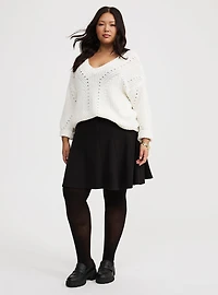 Cable Knit Pullover Sweater
