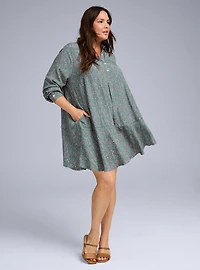 Belle Isle Popover Mini Dress