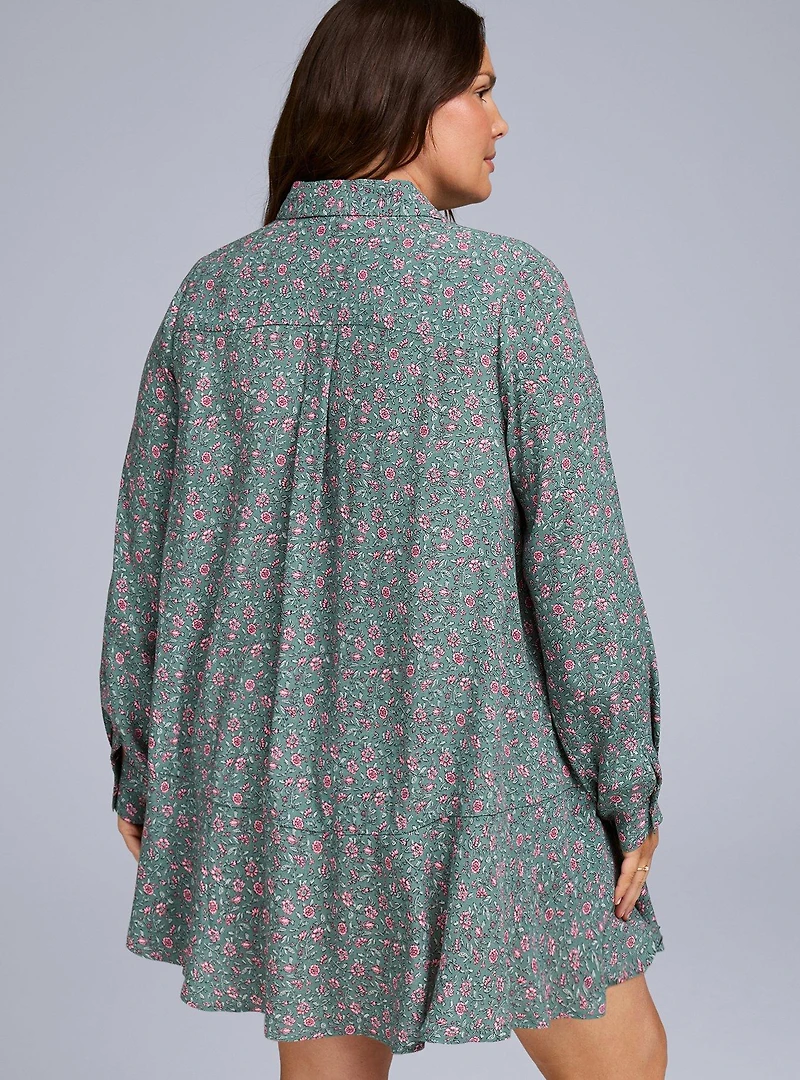 Belle Isle Popover Mini Dress