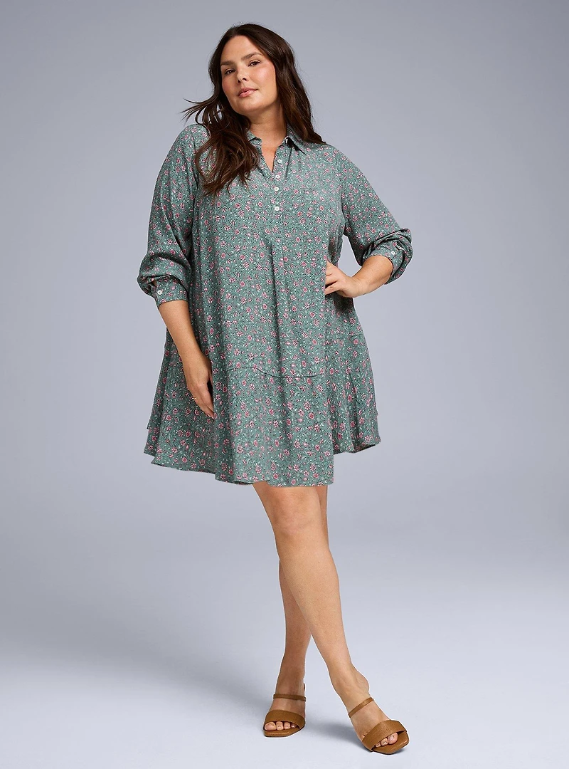 Belle Isle Popover Mini Dress