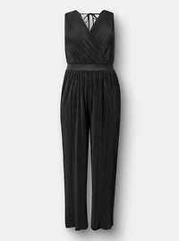 Surplice Tie Back Jumpsuit