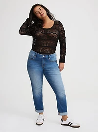 Lace Scoop Bodysuit