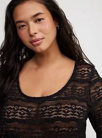 Lace Scoop Bodysuit
