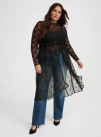Lace Tunic Top