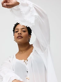 Studio Romantic Ruffle Blouse