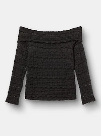 Off-Shoulder Lace Top
