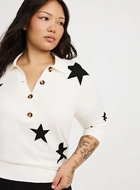 Luxe Cozy Collared Pullover