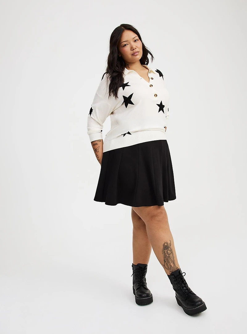 Luxe Cozy Collared Pullover