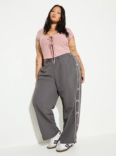 LoveSick Side-Bows Track Pants