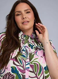 Belle Isle Ruffle Collar Top
