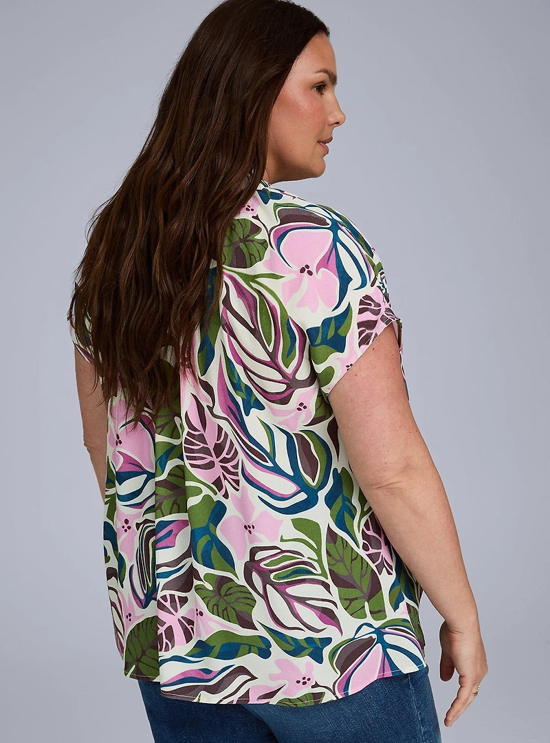 Belle Isle Ruffle Collar Top