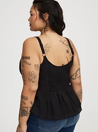 Peplum Corset Top