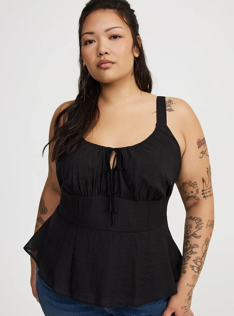 Peplum Corset Top