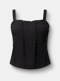 Peplum Corset Top