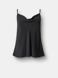 Studio Crepe de Chine Cowl Neck Cami
