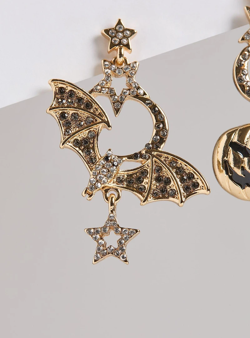 Bat Celestial Earring