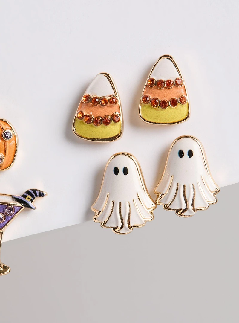 Halloween Stud Earring 6-Pack