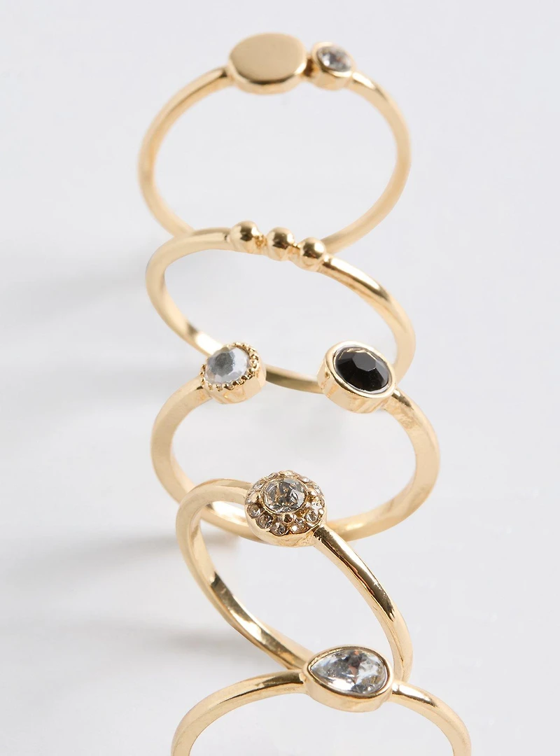 Stone Ring Set