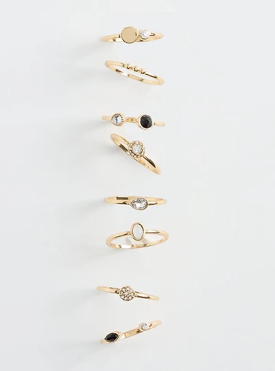 Stone Ring Set