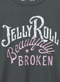 Jelly Roll Relaxed Cotton Jersey Tee