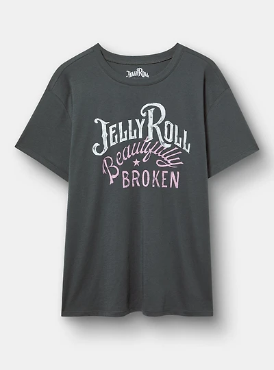 Jelly Roll Relaxed Cotton Jersey Tee