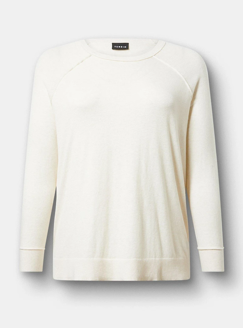Crew Neck Pullover Top